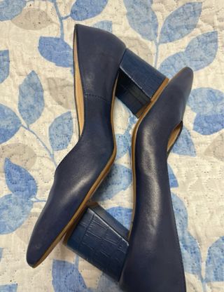 Zapatos Patricia Miller Azul Marino Tacón
