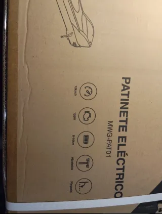 Patinete Eléctrico Plegable 120W