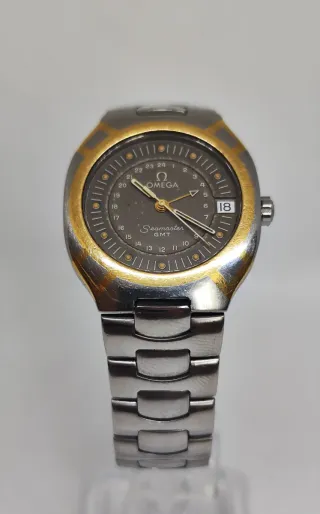 Reloj Omega Seamaster GMT Oro/Plata