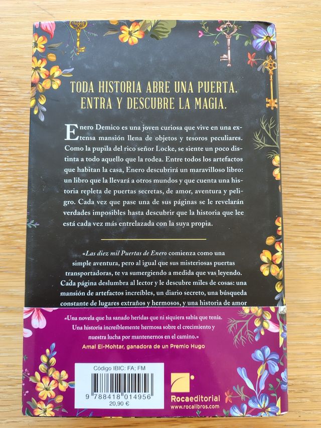 Libro “Las diez mil puertas de enero”