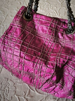 Bolso Adolfo Dominguez Rosa/Morado