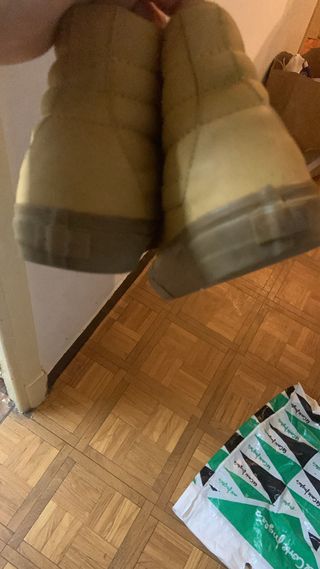 Zapatillas Vans SK8 Hi Pro Beige/Marrón Talla 38.5