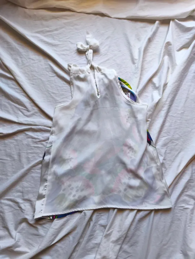 Blusa Amarillolimon Talla S Estampado Pájaro