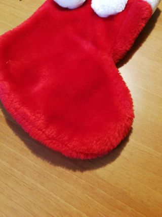 Calza Natale coniglio peluche halloween regalo