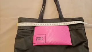 Bolso Tote Bimba y Lola Negro y Rosa