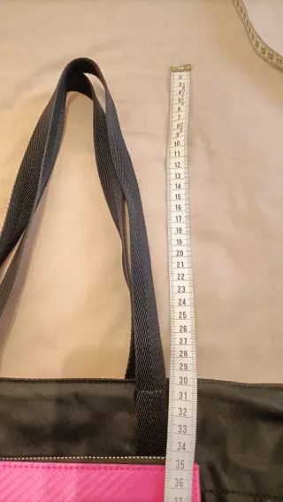 Bolso Tote Bimba y Lola Negro y Rosa