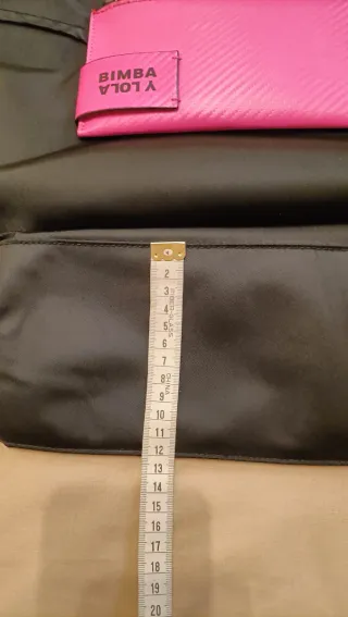 Bolso Tote Bimba y Lola Negro y Rosa