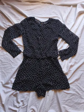 Mono corto Bershka puntos talla S