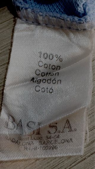 Polo Lacoste Azul Vintage
