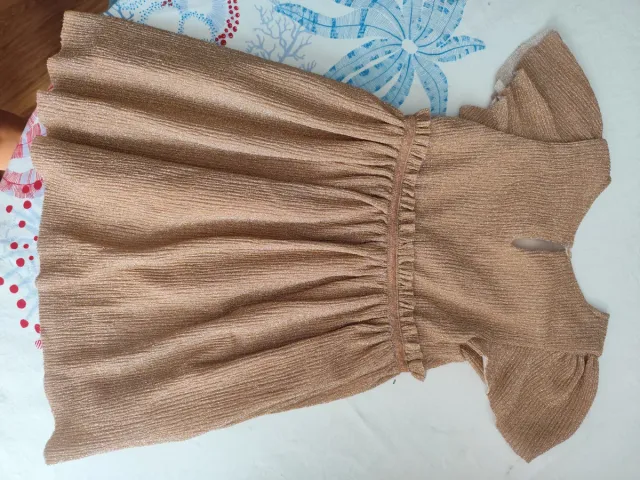 Vestido niña brillante