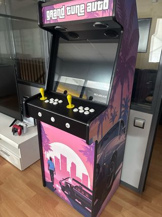 Máquina Arcade Grand Tune Auto REX ARCADE