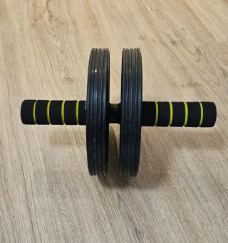 Rodillo Abdominales + Mancuernas 3kg