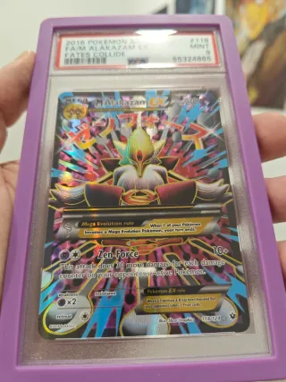 Alakazam EX Mega Fates Collide PSA 9