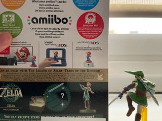 Amiibo Zelda ToTK + Amiibo Link