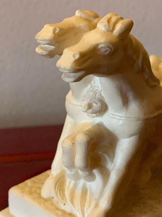 Soprammobile Carro Romano con Cavalli