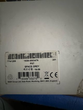 Auriculares Bowers & Wilkins PX7 Carbon Edition