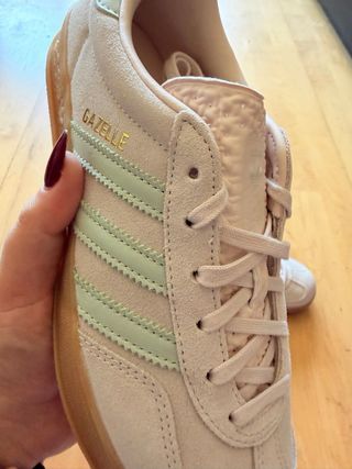 Adidas Gazelle Pink/Teal Bambas