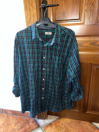 Camisa de cuadros TEX XXL