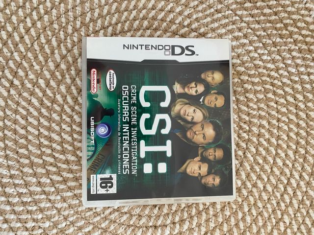 CSI: Oscuras Intenciones Nintendo DS