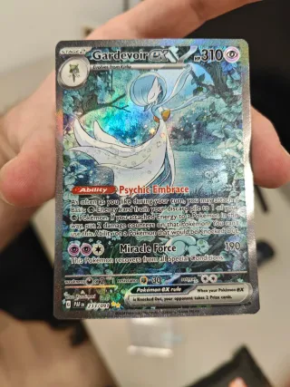 Gardevoir ex Carta Pokémon