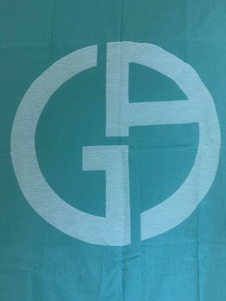 Telo Mare Giorgio Armani Teal