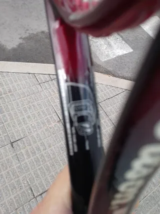 Raqueta de tenis de carbono