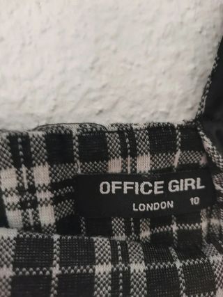 Vestido de cuadros M
