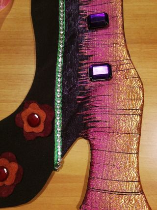 Calza Befana/Halloween Fatta a Mano