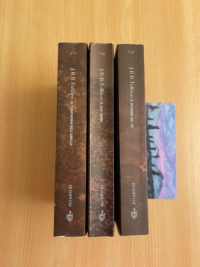 Tolkien trilogia il signore degli anelli Alliata