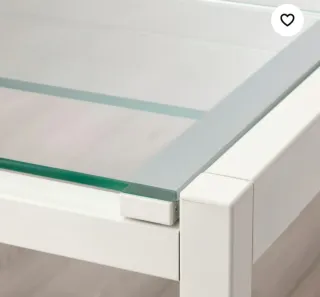 Mesa extensible GLIVARP Ikea Cristal