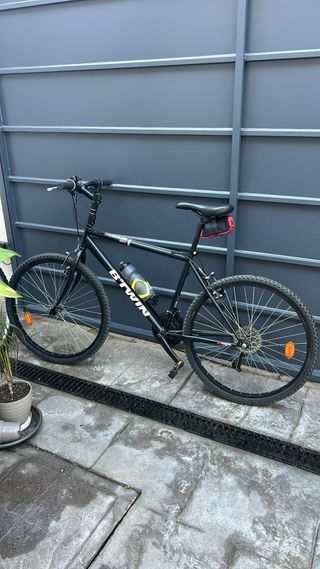 Bicicleta adulto Rockrider 26 Negra