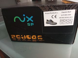 Zapatos de seguridad Nix Talla 44