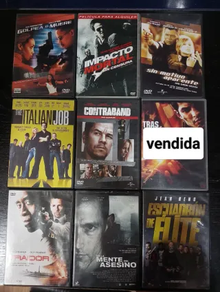 Películas DVD Acción/Aventuras - 1€ Unidad