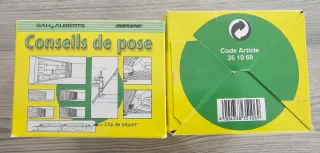 200 Clips para Lambris + Clavos.