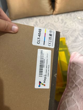 Pack 3 Tóners Samsung CLT-404S (C, M, Y)