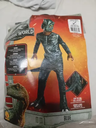 Disfraz Raptor Blue Jurassic World Talla S