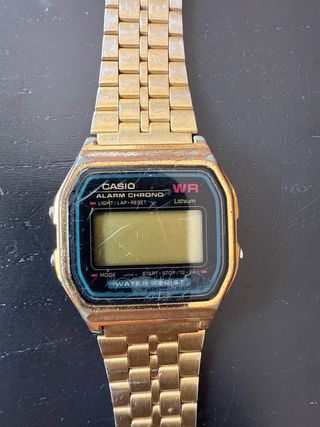 Reloj Casio A159WGE Dorado