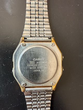 Reloj Casio A159WGE Dorado