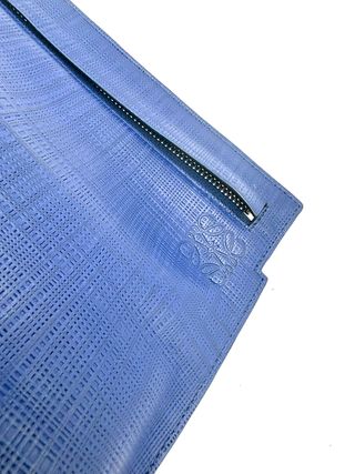 Cartera de mano Loewe azul