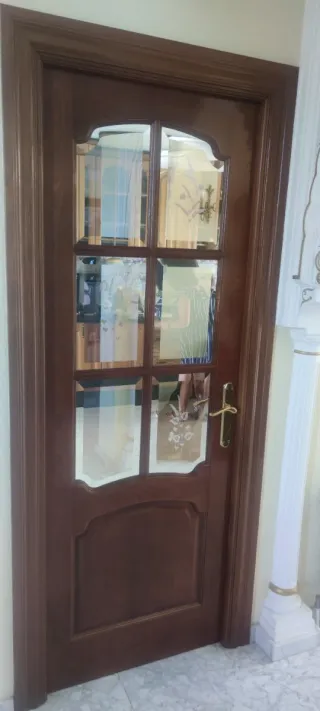 Puerta sapely clásica 72cm completa