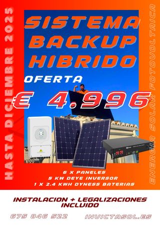 INSTALACION DE PLACAS SOLARES AISLADOS