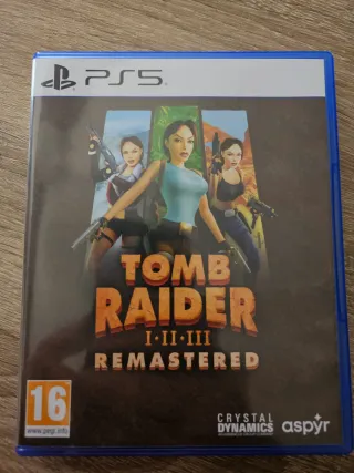 Tomb Raider I, II y III Remastered PS5