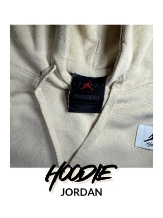 Sudadera Jordan beige – Unisex, Talla S