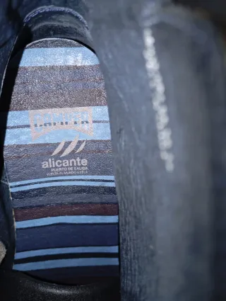 Botines de piel Camper marrones