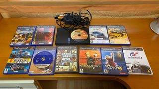 Consola PlayStation 2 + 11 Juegos
