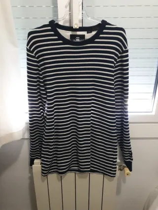 Camiseta G-Star RAW Rayas Azul/Blanco