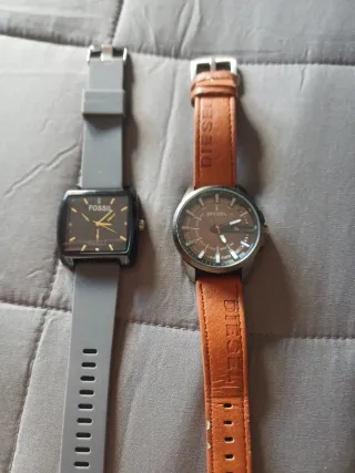 Relojes Diesel y Fossil