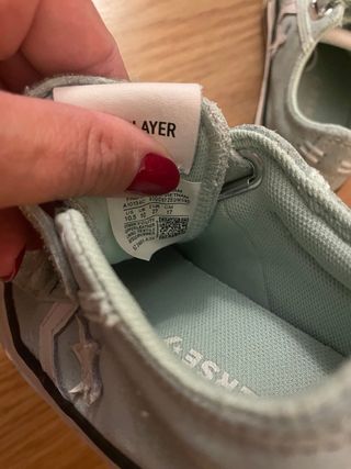 Converse All Star niño mint velcro