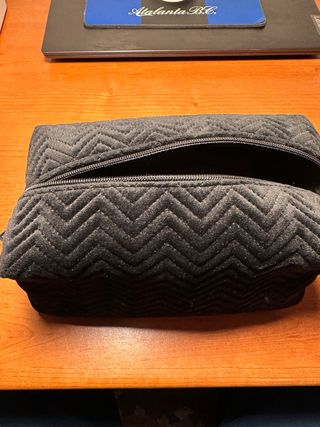 Pochette porta profumi Bulgari nera