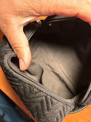 Pochette porta profumi Bulgari nera